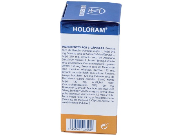 Holoram Foodbiotic - Equisalud - 60 Cápsulas.