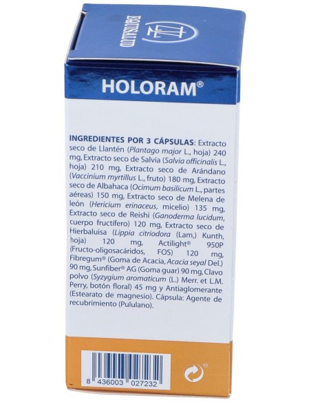 Holoram Foodbiotic - Equisalud - 60 Cápsulas.