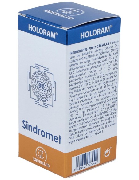 Holoram Sindromet - Equisalud - 60 Cápsulas.