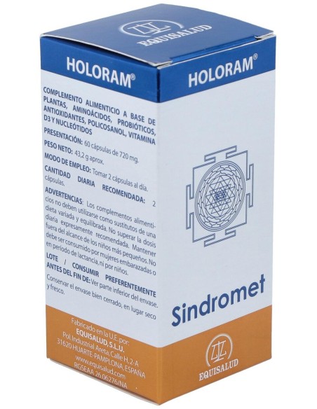 Holoram Sindromet - Equisalud - 60 Cápsulas.