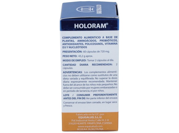 Holoram Sindromet - Equisalud - 60 Cápsulas.