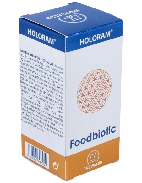 Holoram Foodbiotic - Equisalud - 60 Cápsulas.