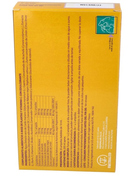 Anpahi Forte Drenador Hepatico 20Amp.