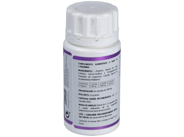 Holomega L- Arginina 50Cáps