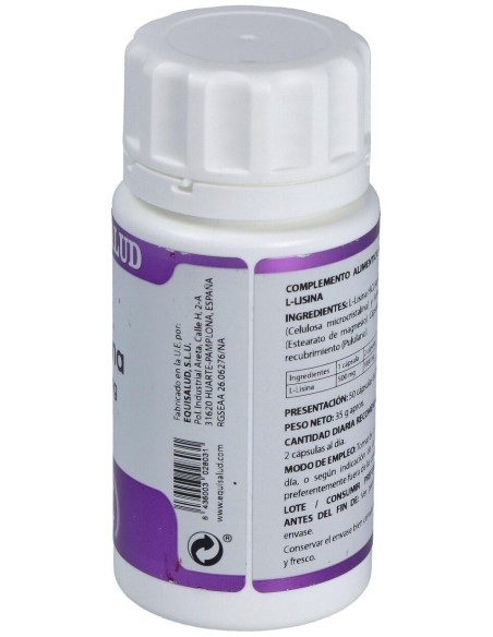 Holomega L-Lisina 50Cap.