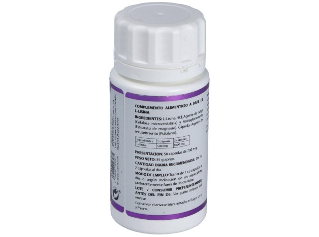 Holomega L-Lisina 50Cap.