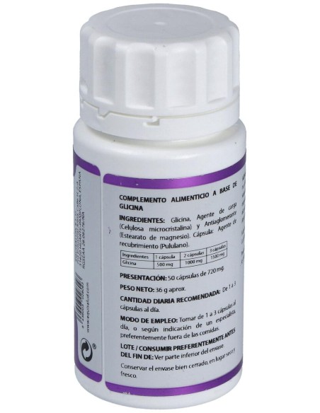 Equisalud Glicina 500Mg 50Caps