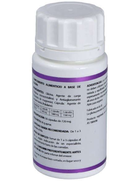 Equisalud Glicina 500Mg 50Caps