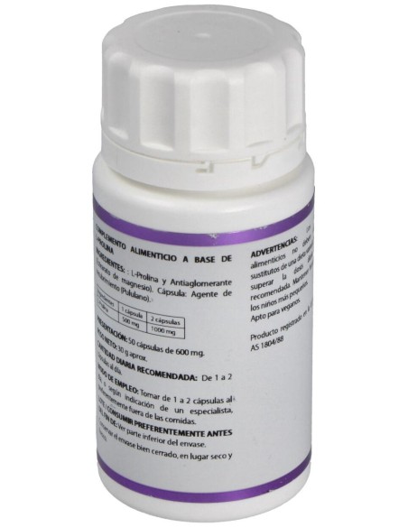 Holomega L-Prolina 50Cap.