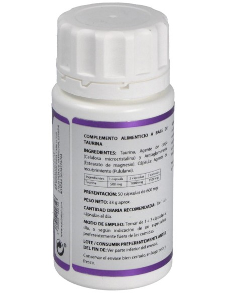 Holomega L-Taurina 50Cap.