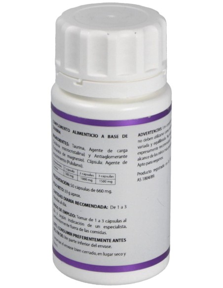 Holomega L-Taurina 50Cap.