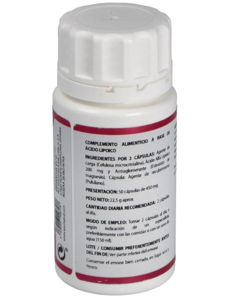 Equisalud Holomega Ácido Lipoico 50Caps