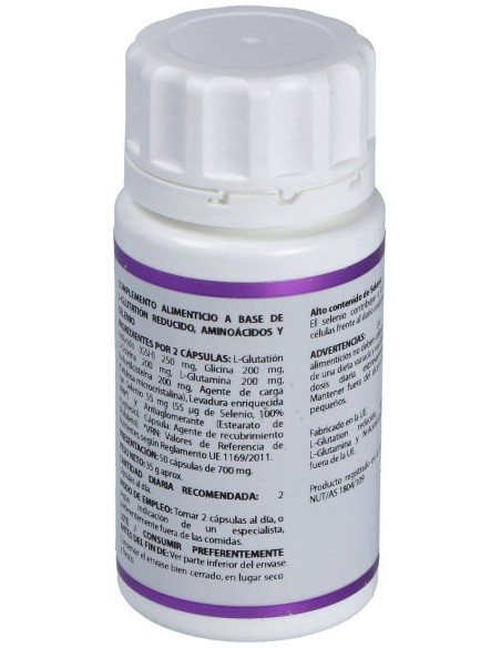 Equisalud L-Glutatión Plus 125Mg 50Caps