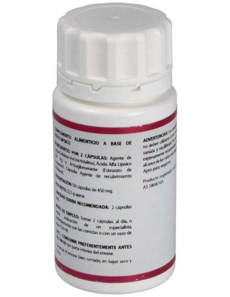 Equisalud Holomega Ácido Lipoico 50Caps