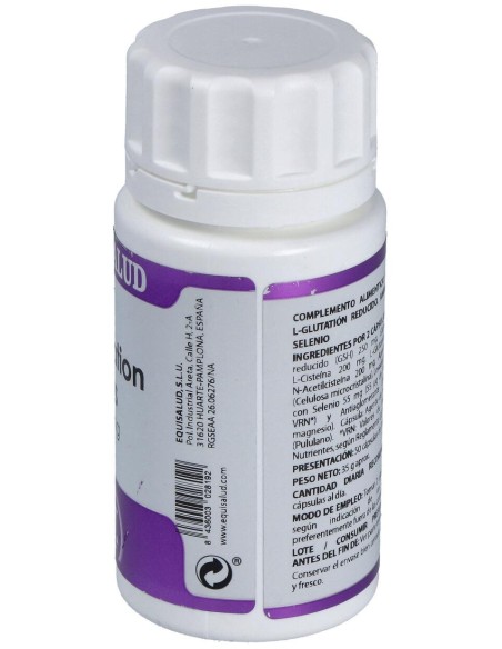 Equisalud L-Glutatión Plus 125Mg 50Caps