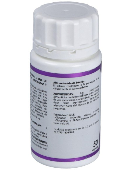 Equisalud L-Glutatión Plus 125Mg 50Caps
