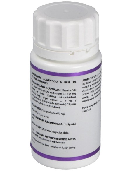 Holomega L- Teanina Con Hipérico 50 Cáps