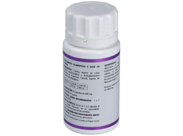 Holomega L-Serina 50Cap.