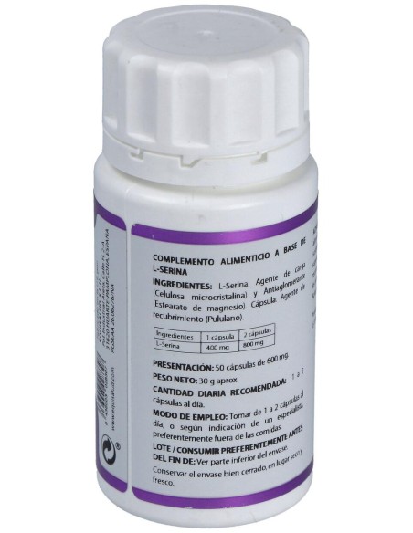 Holomega L-Serina 50Cap.