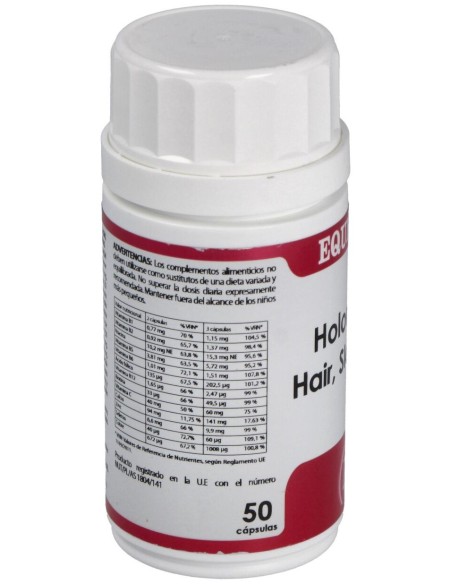 Holomega Hair Skin And Nails 50Cap.