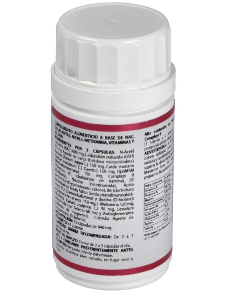 Holomega Detoximetal 50Cap.