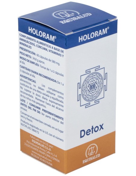 Equisalud Holoram Detox 60Caps