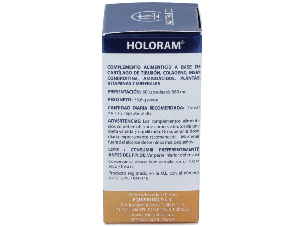 Equisalud Holoram Artigen 60Caps