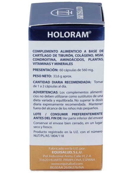 Equisalud Holoram Artigen 60Caps