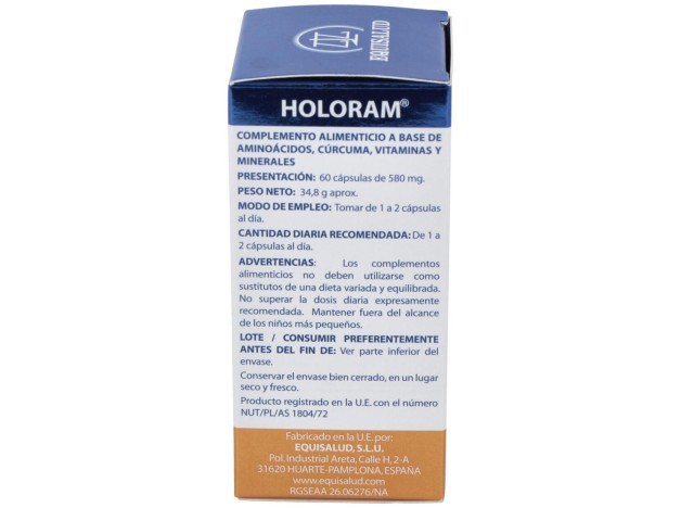 Equisalud Holoram Detox 60Caps