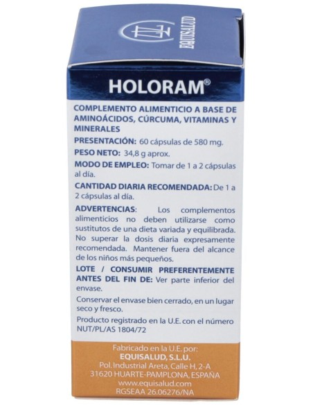 Equisalud Holoram Detox 60Caps