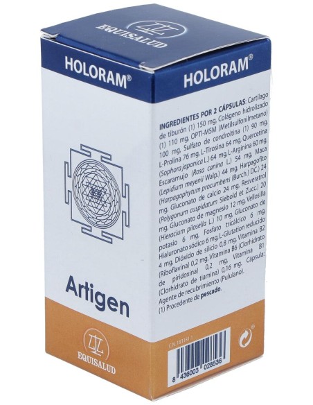 Equisalud Holoram Artigen 60Caps