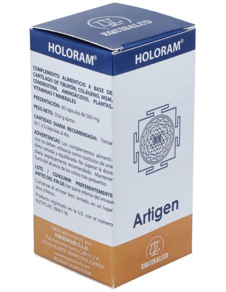 Equisalud Holoram Artigen 60Caps