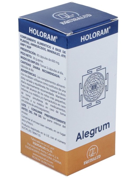 Holoram Alegrum 60Cap.