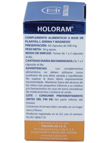 Equisalud Holoram Equilibrium 60Caps