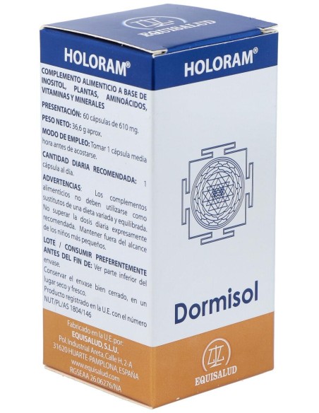 Holoram Dormisol 60Cap.
