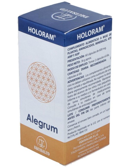Holoram Alegrum 60Cap.