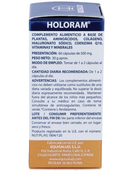 Equisalud Holoram Radi 60Caps