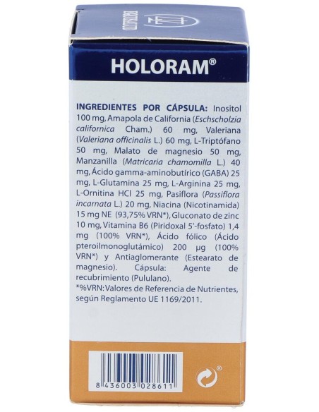 Holoram Dormisol 60Cap.