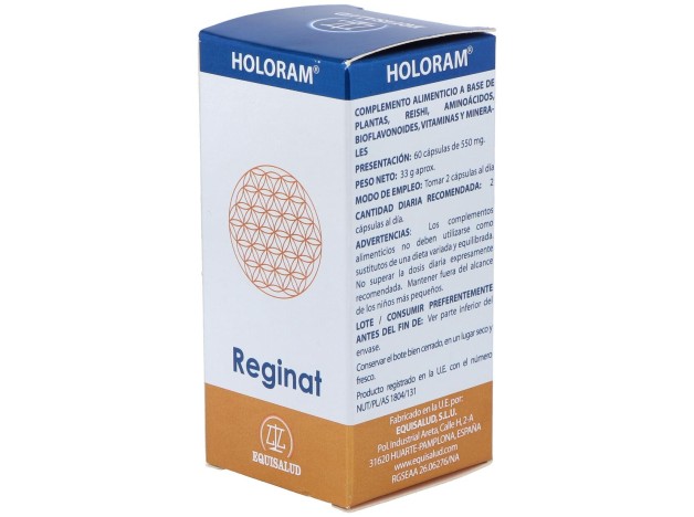 Holoram Reginat - Equisalud - 60 Cápsulas.