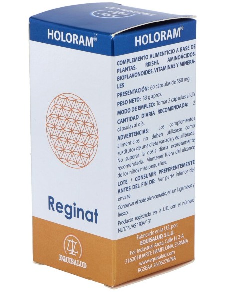Holoram Reginat - Equisalud - 60 Cápsulas.