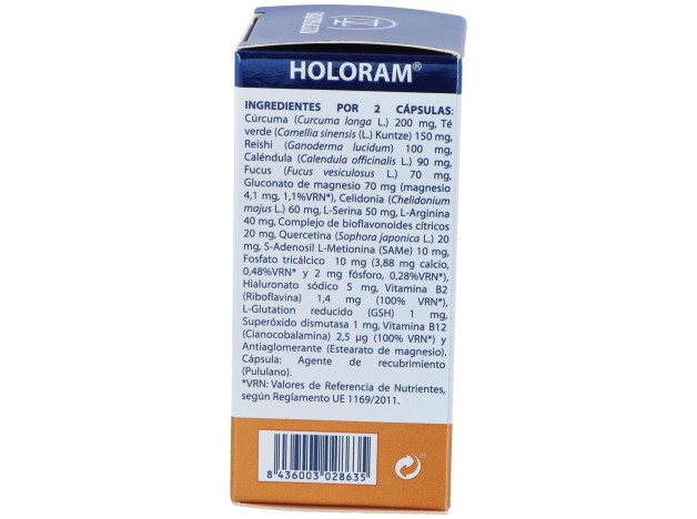 Holoram Reginat - Equisalud - 60 Cápsulas.