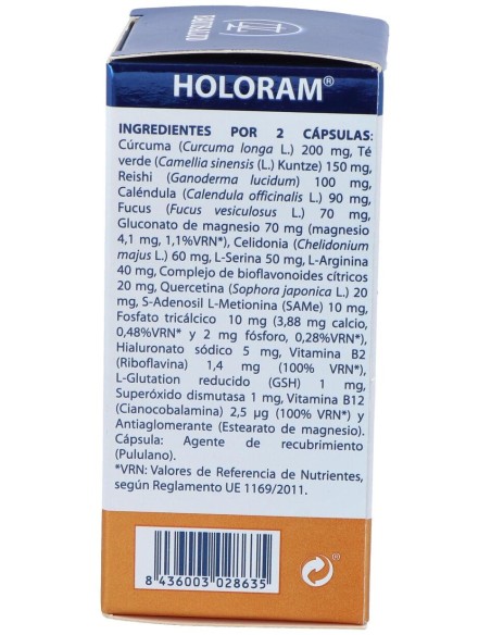 Holoram Reginat - Equisalud - 60 Cápsulas.