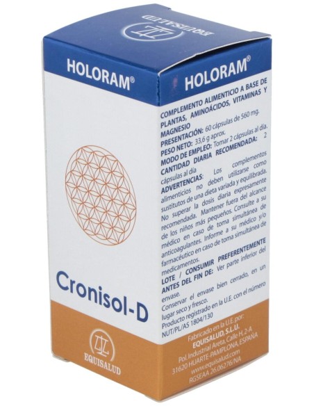 Holoram Cronisol-D (Cronidol) 60Cap.