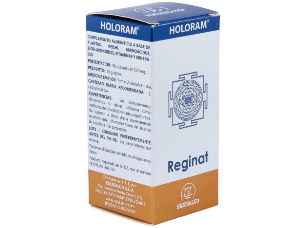 Holoram Reginat - Equisalud - 60 Cápsulas.