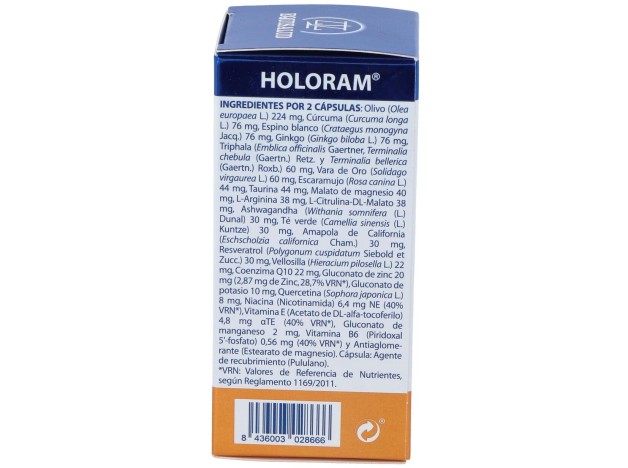 Holoram Cardivas 60Cap.