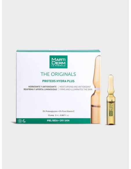 Martiderm Ampollas Proteos Hydra Plus 10 Ampollas