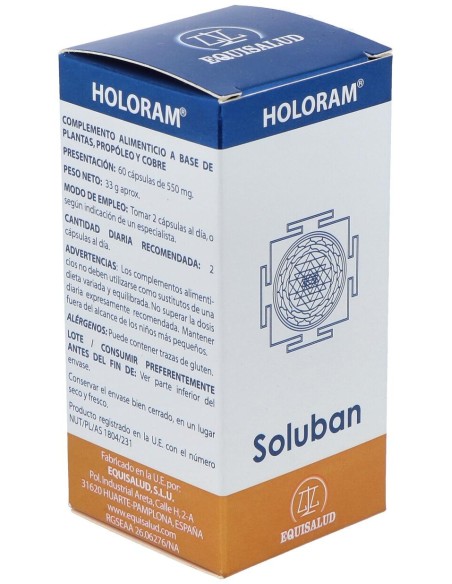 Holoram Soluban 60Cap.