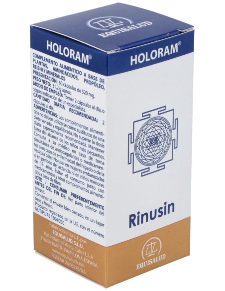 Holoram Rinusin 60Cap.