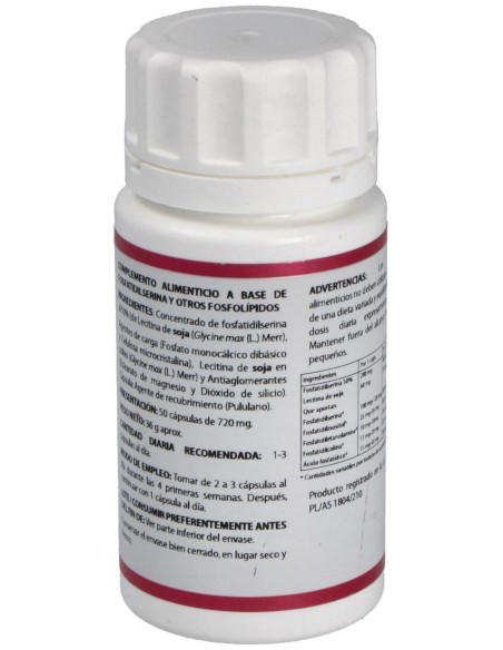 Holomega Fosfatidilserina 50Cap.