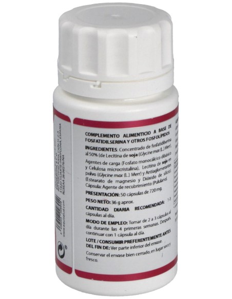 Holomega Fosfatidilserina 50Cap.
